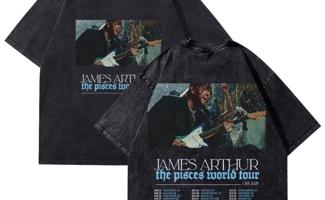 Inside Look at James Arthur Official Merch: What Sets It Apart from the Rest